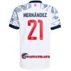 Virallinen Fanipaita FC Bayern München Lucas Hernandez 21 Kolmas Pelipaita 2021-22 - Miesten